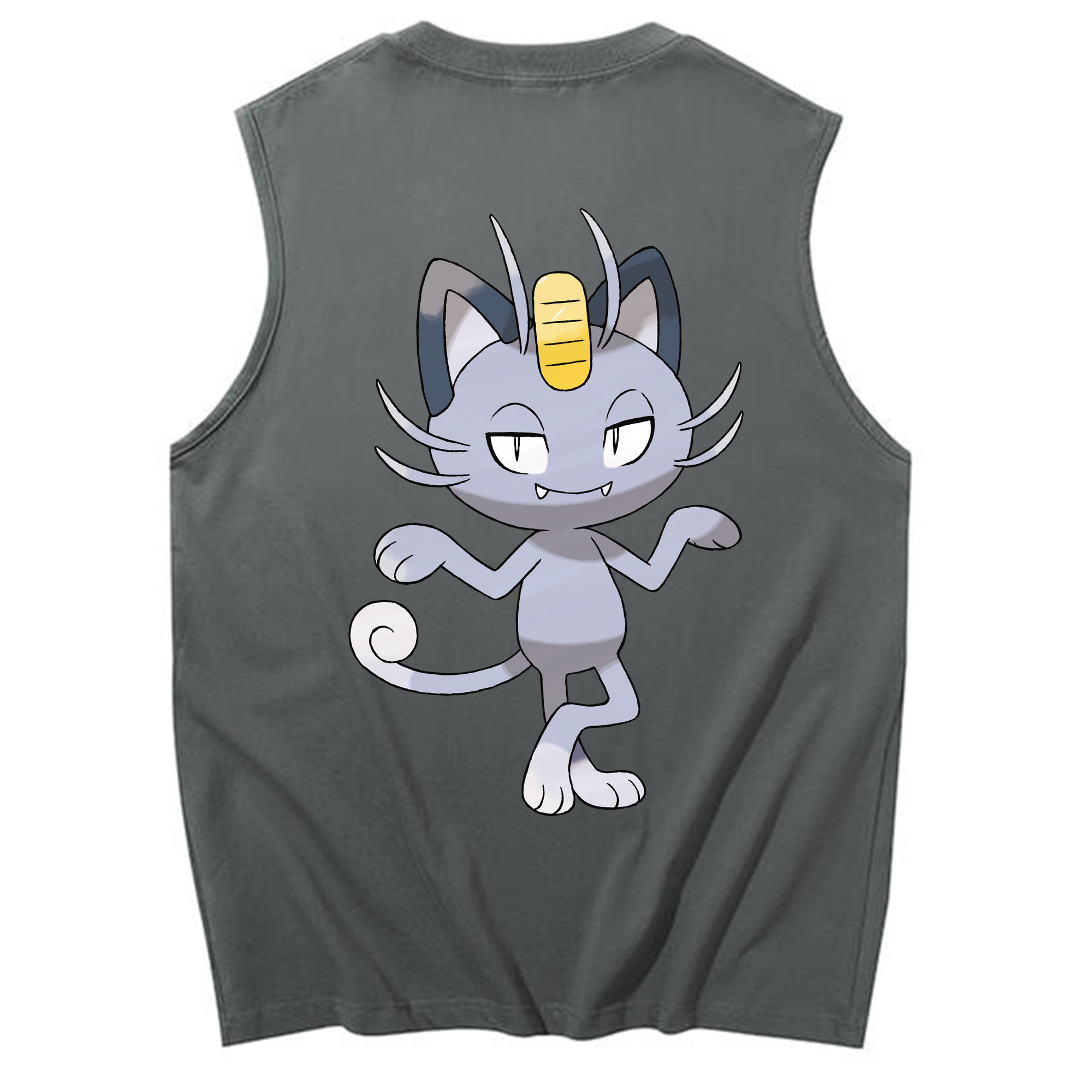 （画像用） ポケットモンスター Pokémon コットン100％タンクトップ（背面プリント）
